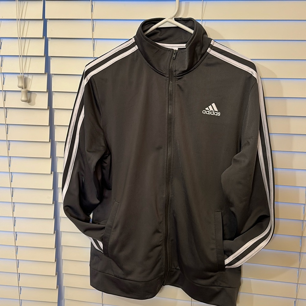 NWOT Adidas track/soccer jacket; never worn; lightly lined